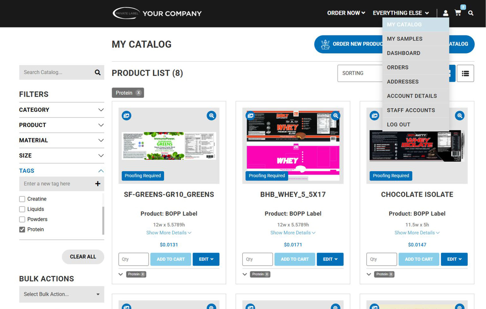 Catalogs