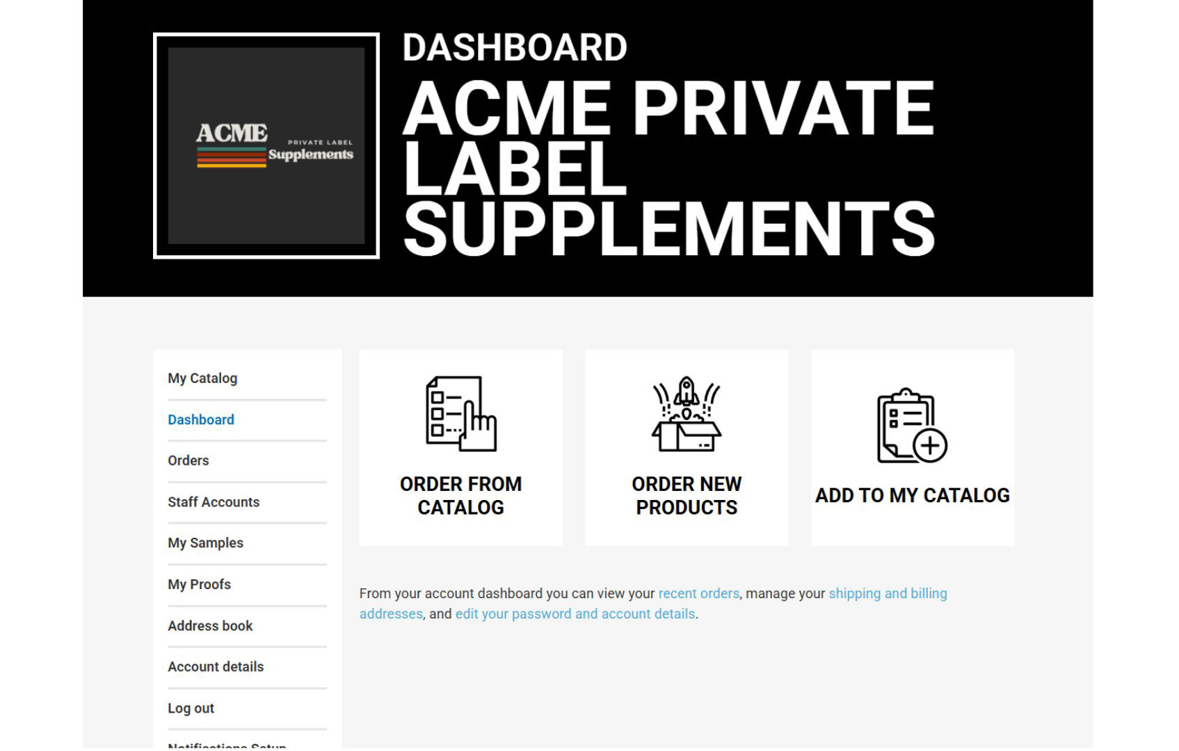 Nutra Dashboard
